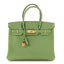 Epsom Birkin 30 Vert Criquet