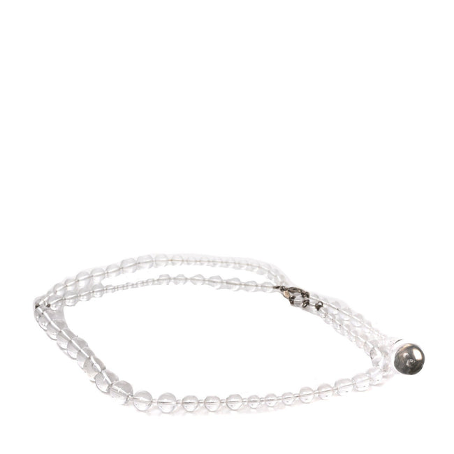 Transparent Bead Crystal CC Strand Belt Hover Image