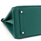 Epsom Birkin 30 Malachite