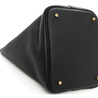 Taurillon Clemence Picotin Lock 22 MM Black
