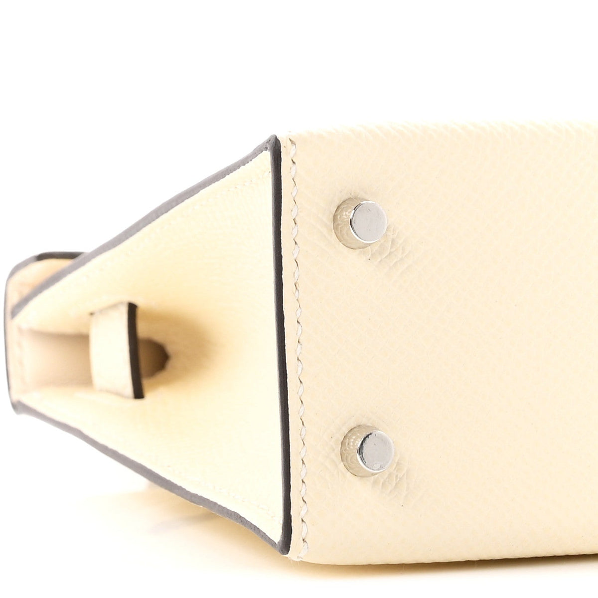 Epsom Mini Kelly Sellier 20 Nata Terre Bai Brun