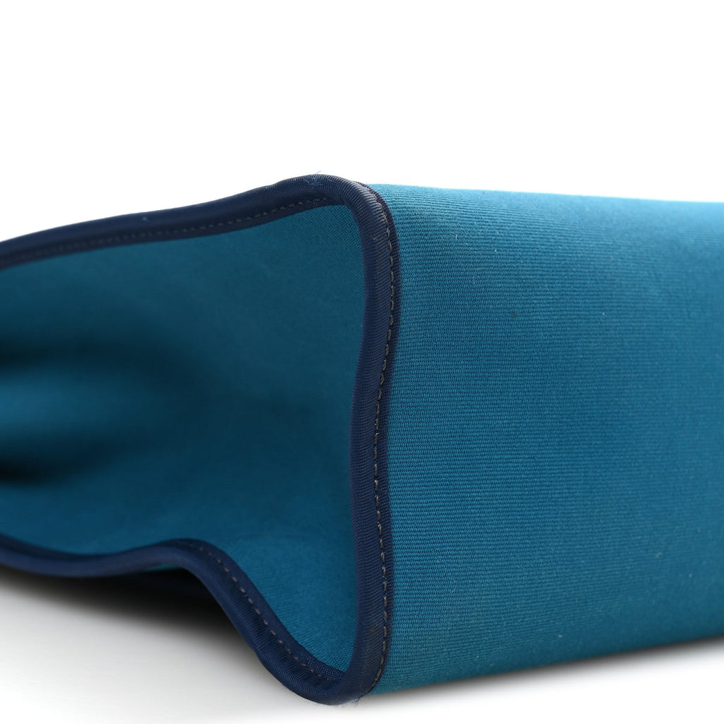 Toile Officier Vache Hunter Herbag Zip PM 31 Bleu Izmir Fauve