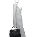 Togo Kelly Retourne 32 Black