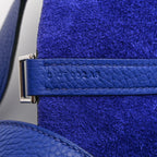 Taurillon Clemence Picotin Lock 22 MM Bleu Electrique