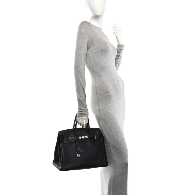 Togo Birkin 35 Black Main Image