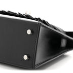 Tadelakt Sombrero Box Pampilles Mini Kelly Sellier 20 Black