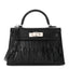 Tadelakt Sombrero Box Pampilles Mini Kelly Sellier 20 Black
