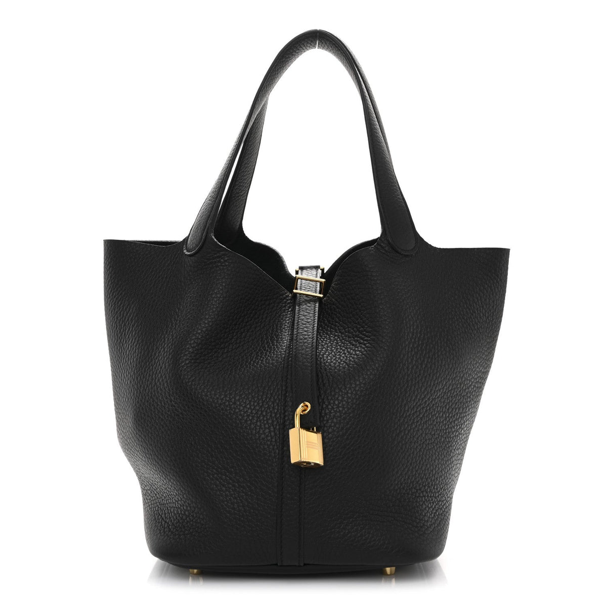 Taurillon Clemence Picotin Lock 22 MM Black