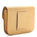 Metallic Chevre Chamkilight Constance Slim Wallet Dore
