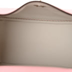 Taurillon Clemence Verso Mini Lindy 20 Rose Sakura Gris Perle