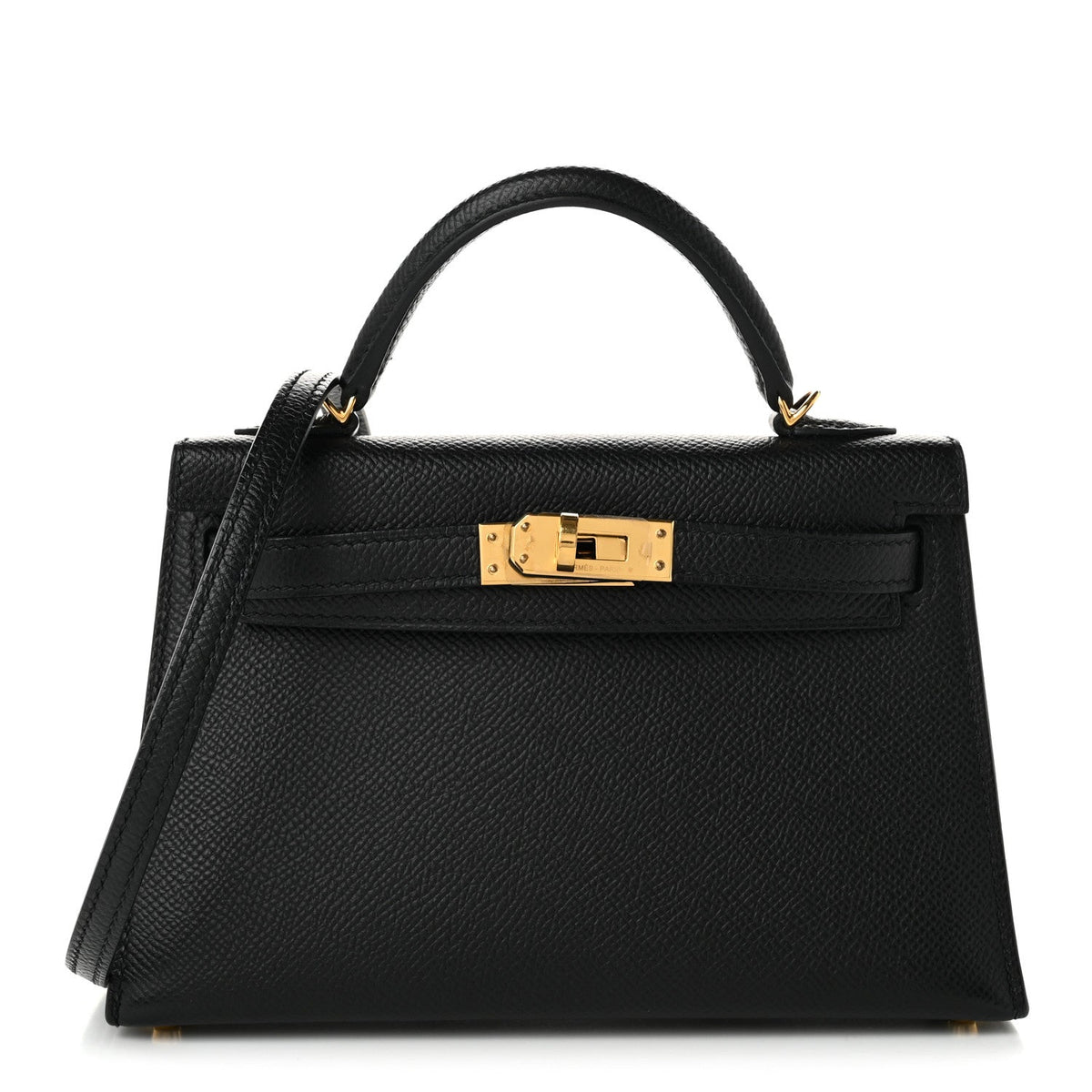 Epsom Mini Kelly Sellier 20 Black