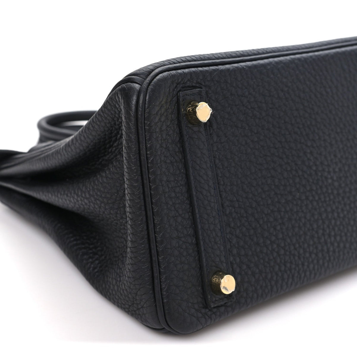 Togo Birkin 25 Black Black