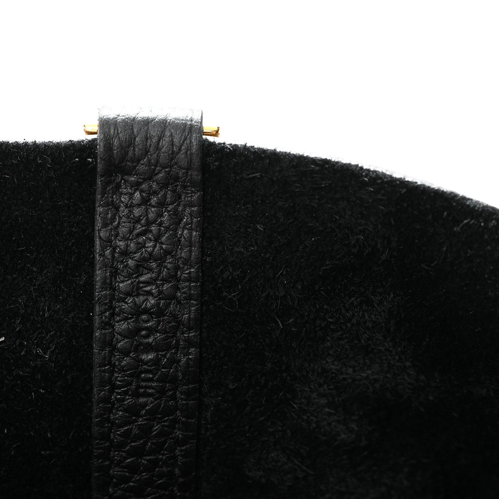 Taurillon Clemence Picotin Lock 22 MM Black