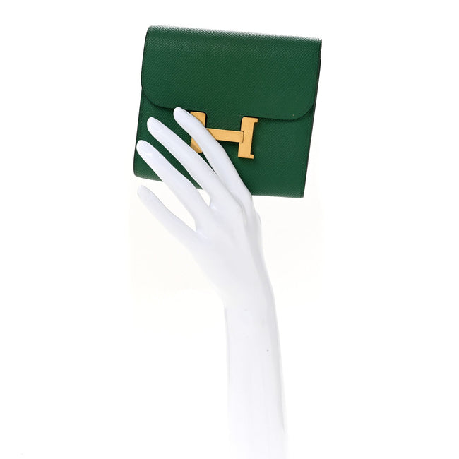 Epsom Constance Short Wallet Vert Vertigo Main Image