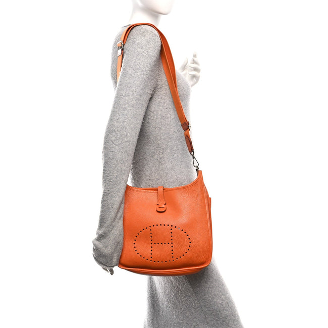 Taurillon Clemence Evelyne III PM Orange Main Image