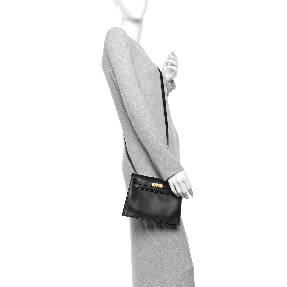 Veau Volupto Kelly Danse II Belt Bag Black