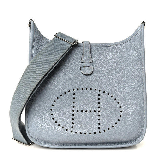 Taurillon Clemence Evelyne III PM Bleu Lin Hover Image