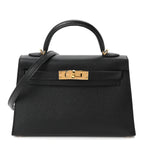 Epsom Mini Kelly Sellier 20 Black