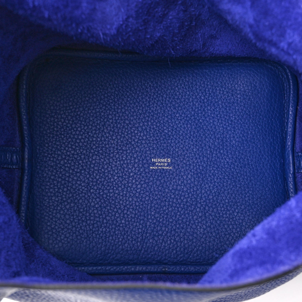 Taurillon Clemence Picotin Lock 22 MM Bleu Electrique