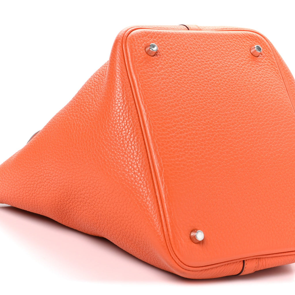 Taurillon Clemence Picotin Lock 22 MM Orange