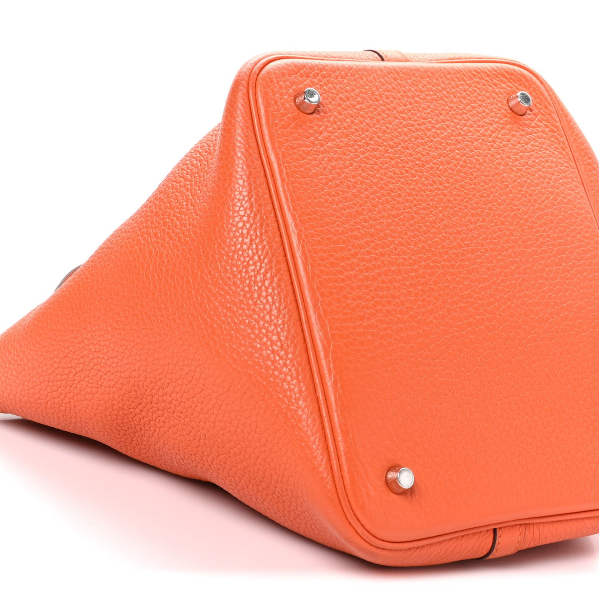 Taurillon Clemence Picotin Lock 22 MM Orange