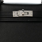 Epsom Mini Kelly Sellier 20 Black