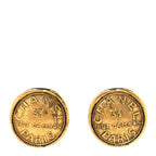 Metal Rue Cambon Clip On Earrings Gold