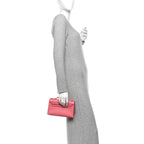 Swift Kelly Pochette Clutch Rose Azalee