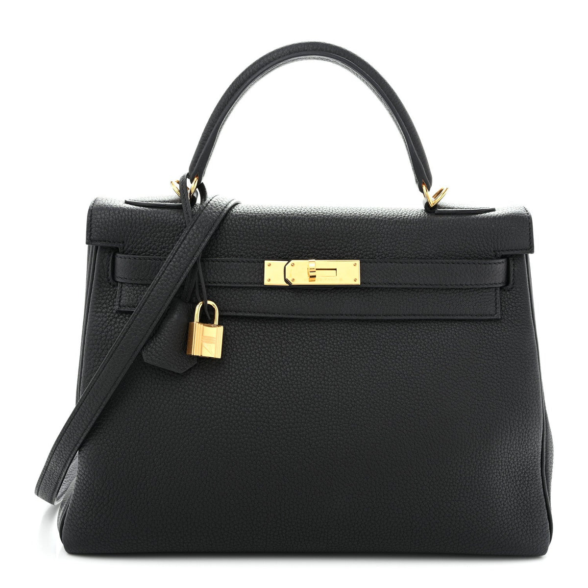 Togo Kelly Retourne 32 Black