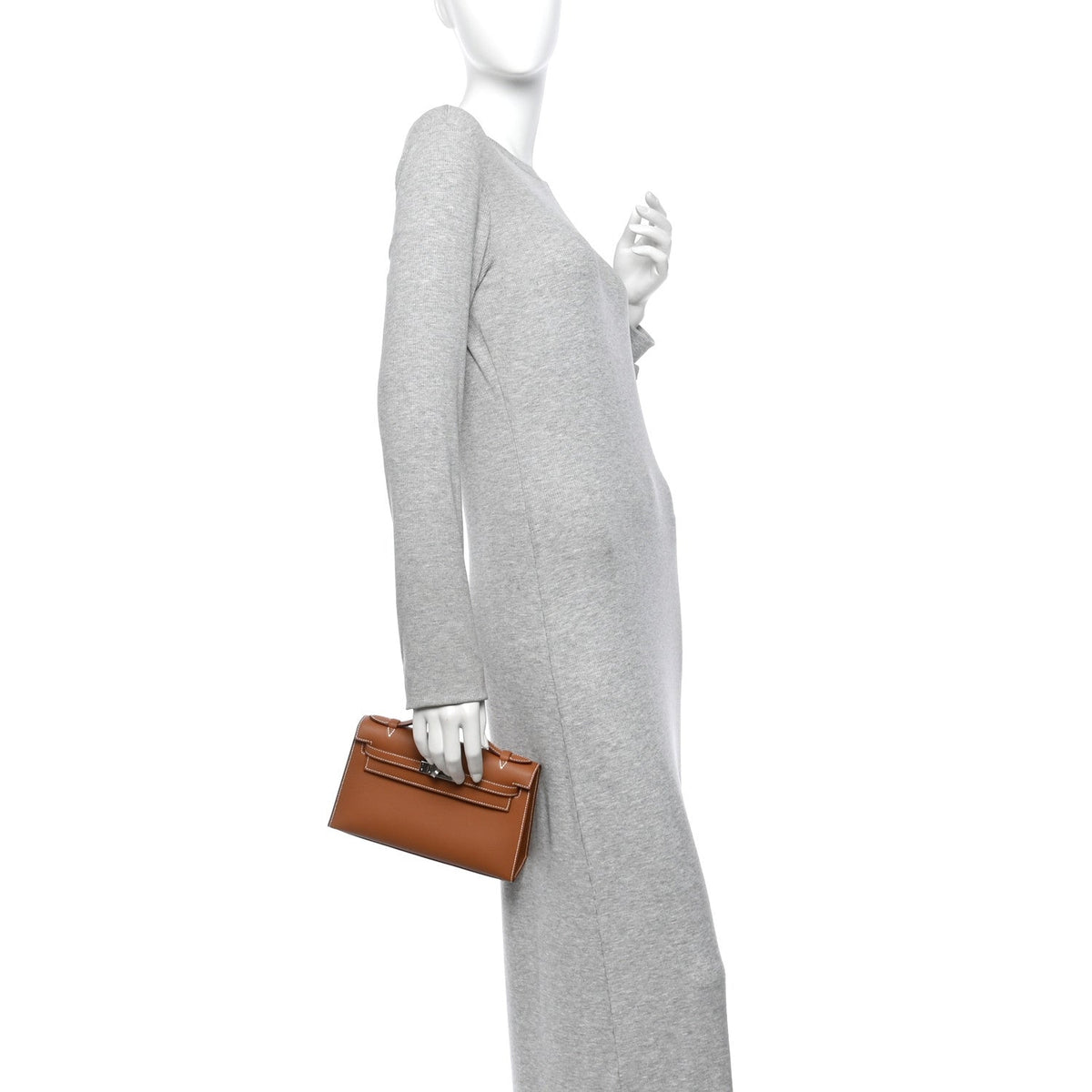 Swift Kelly Pochette Clutch Gold