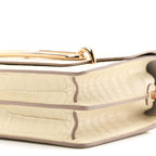 Matte Alligator Mini Sac Roulis Beton