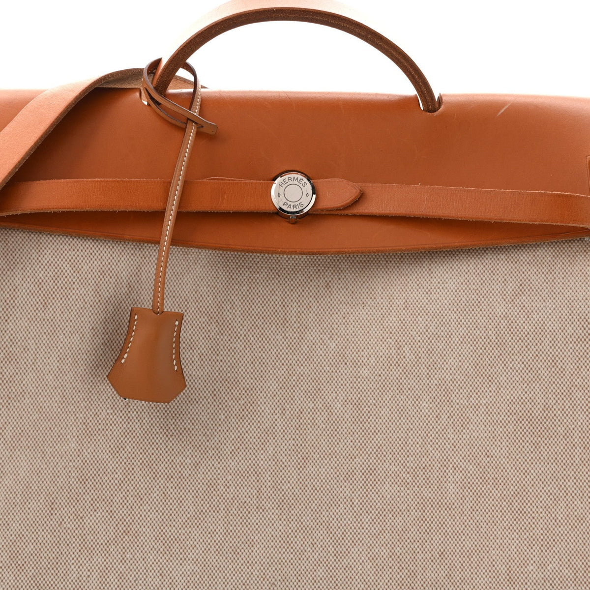 Toile Vache Calfskin Herbag 39 MM Natural
