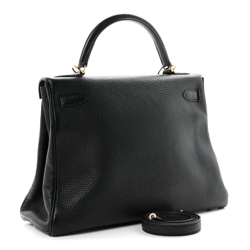 Togo Kelly Retourne 32 Black