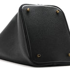 Taurillon Clemence Picotin Lock 22 MM Black