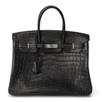 Matte Niloticus Crocodile Birkin 35 Graphite