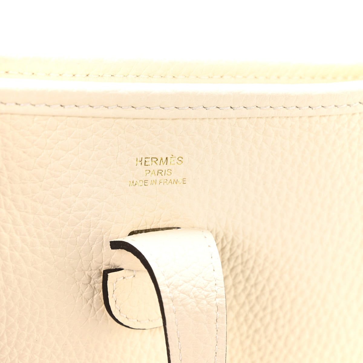 Taurillon Clemence Evelyne 23 Poche III Cream