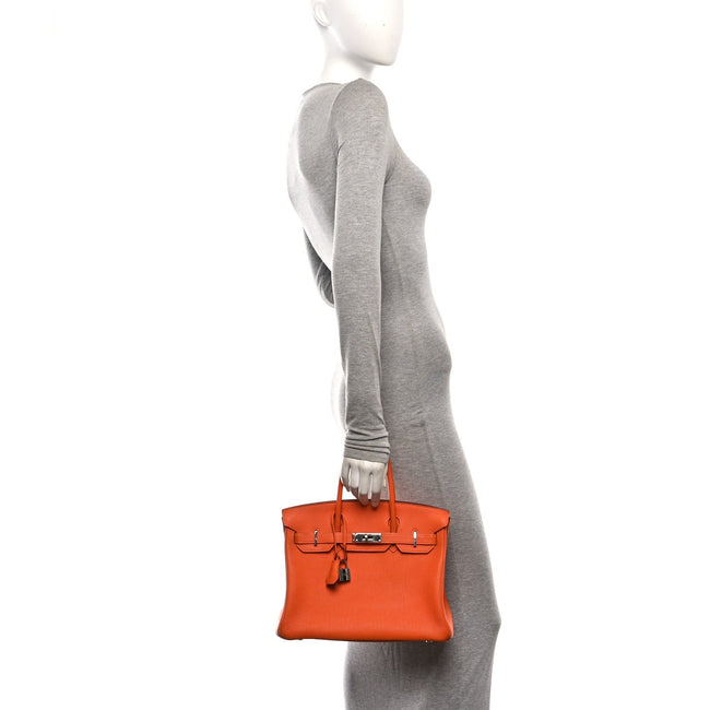 Togo BIRKIN 30 Orange Main Image