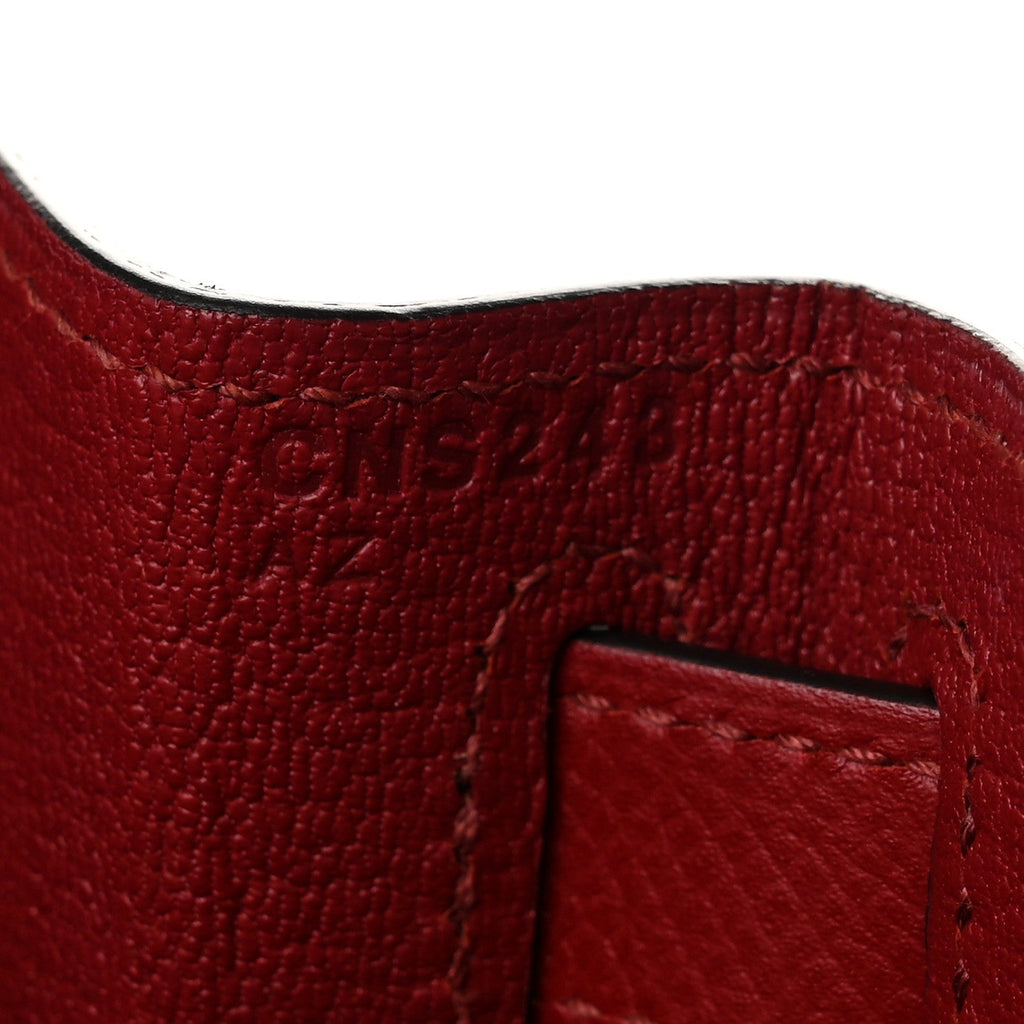 Epsom Kelly Sellier 28 Rouge Grenat