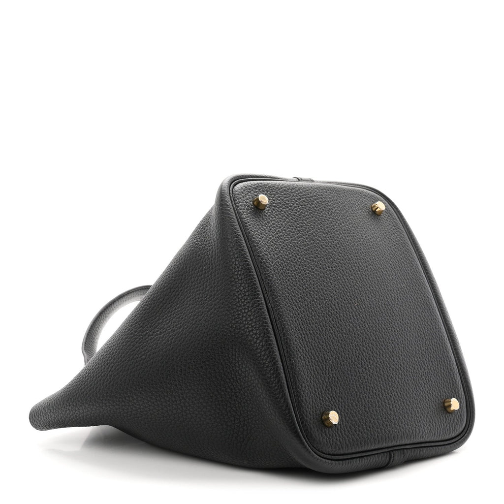 Taurillon Clemence Picotin Lock 22 MM Black