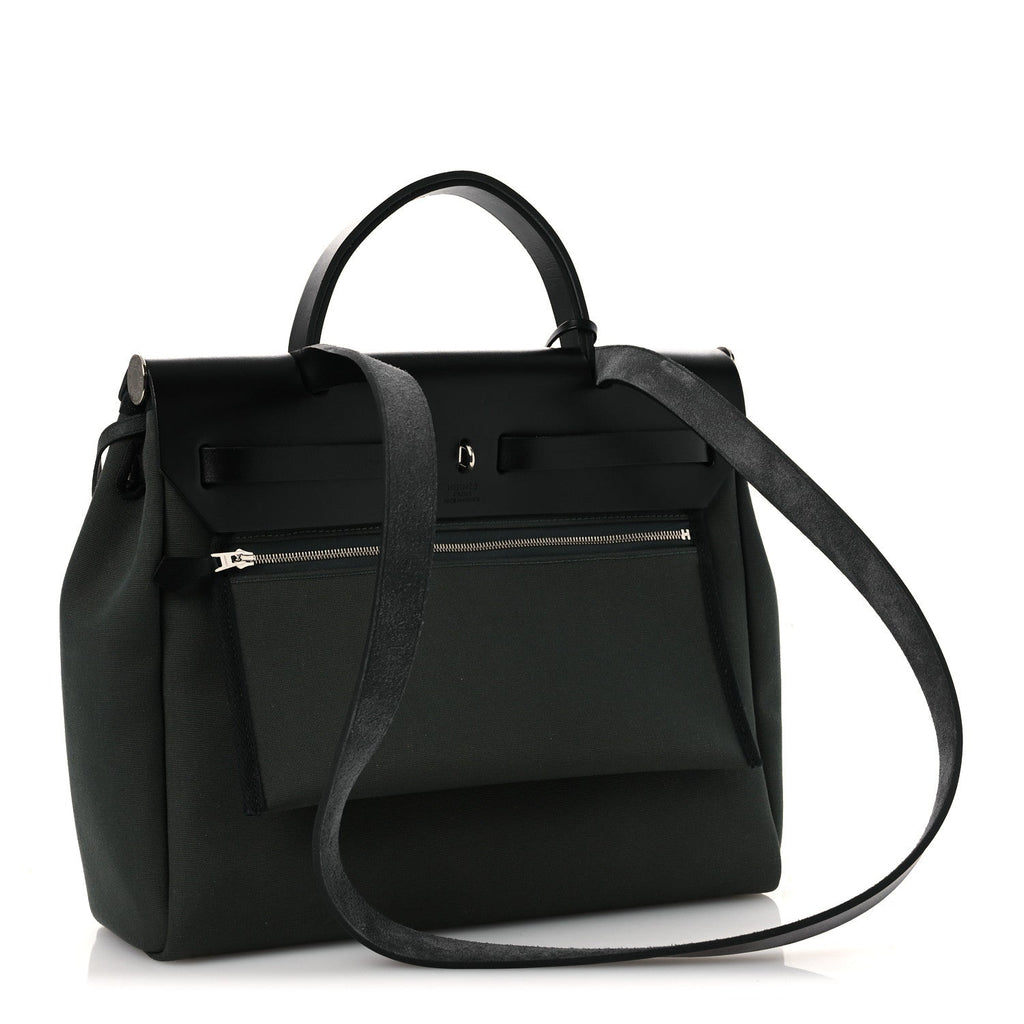 Military Toile Vache Hunter Herbag Zip Retourne 31 PM Kaki Black