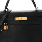 Togo Kelly Retourne 32 Black