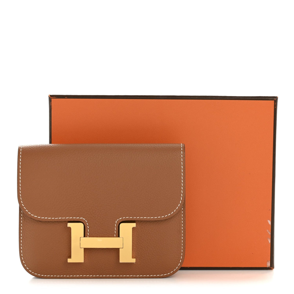 Evercolor Constance Slim Wallet Gold