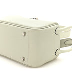 Taurillon Clemence Mini Lindy 20 Gris Neve