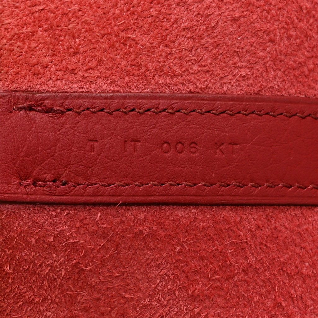 Taurillon Clemence Picotin Lock 26 GM Rouge Casaque
