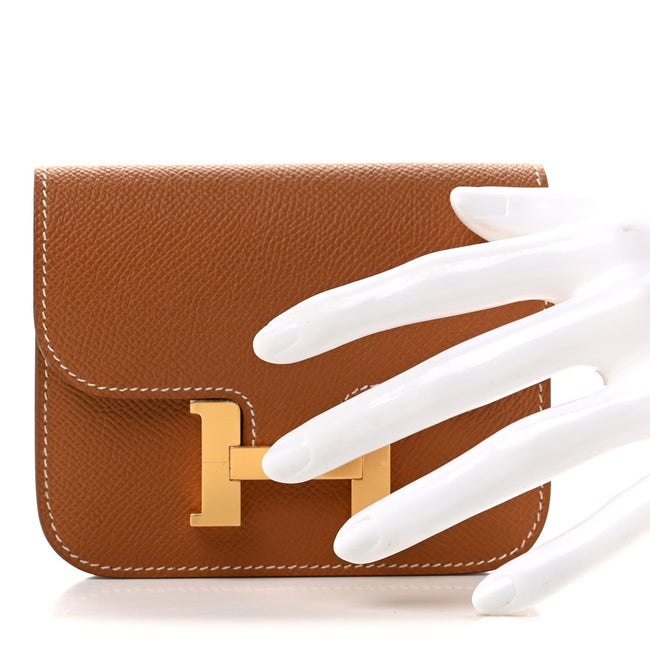 Epsom Constance Slim Wallet Gold Main Image