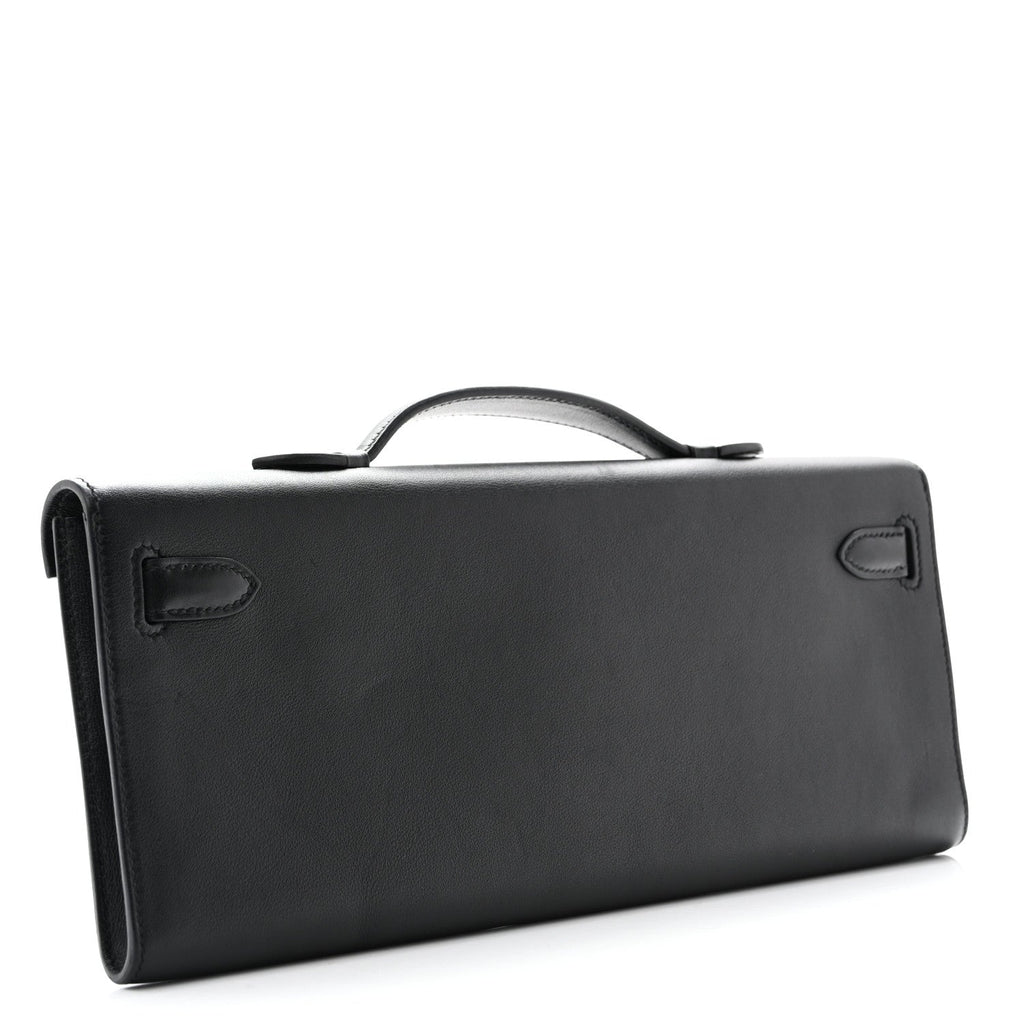 Swift Kelly Cut Clutch Pochette Black