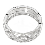 18K White Gold Diamond Small Coco Crush Pave Ring 50 5.5