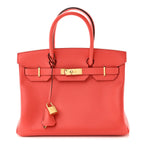 Epsom Birkin 30 Rouge Pivoine