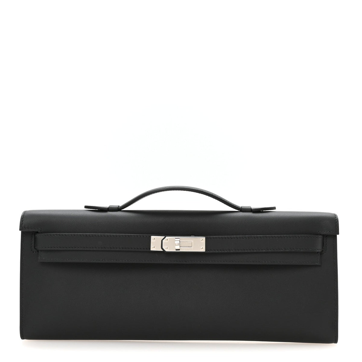 Swift Kelly Cut Clutch Pochette Black