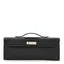 Swift Kelly Cut Clutch Pochette Black